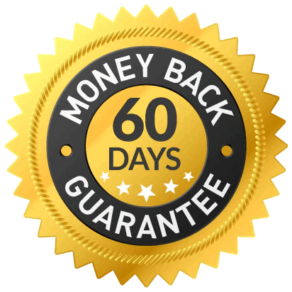 Claritox Pro 60-day money-back satisfaction guarantee badge
